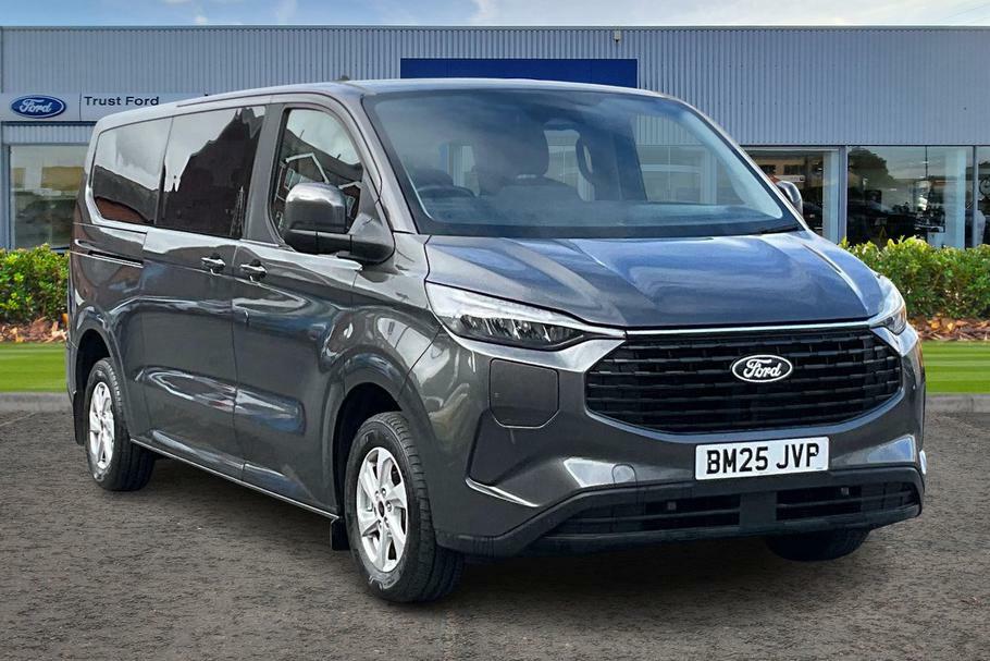 Ford Tourneo Custom 340 L2 Fwd 2.5 Phev 232Ps H1 Zetec 8 Seater Grey