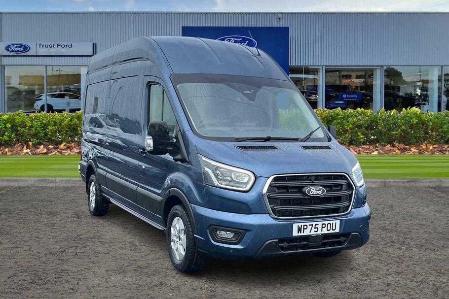 Ford Transit Custom 350 Limited L3 H3 Lwb High Roof Fwd 2.0 Ecobl Blue
