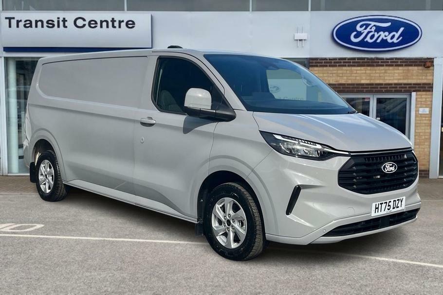 Ford Transit Custom 320 Limited L2 Lwb Fwd 2.0 Ecoblue 136Ps Low Roof Grey