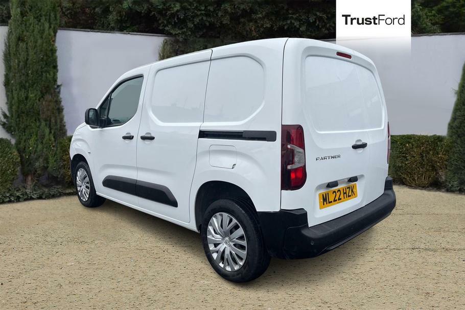 Peugeot Partner Standard 1000 1.5 Bluehdi 100 Professional Prem 6 White #2