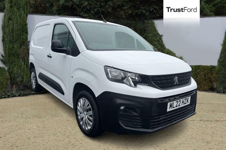 Peugeot Partner Standard 1000 1.5 Bluehdi 100 Professional Prem 6 White