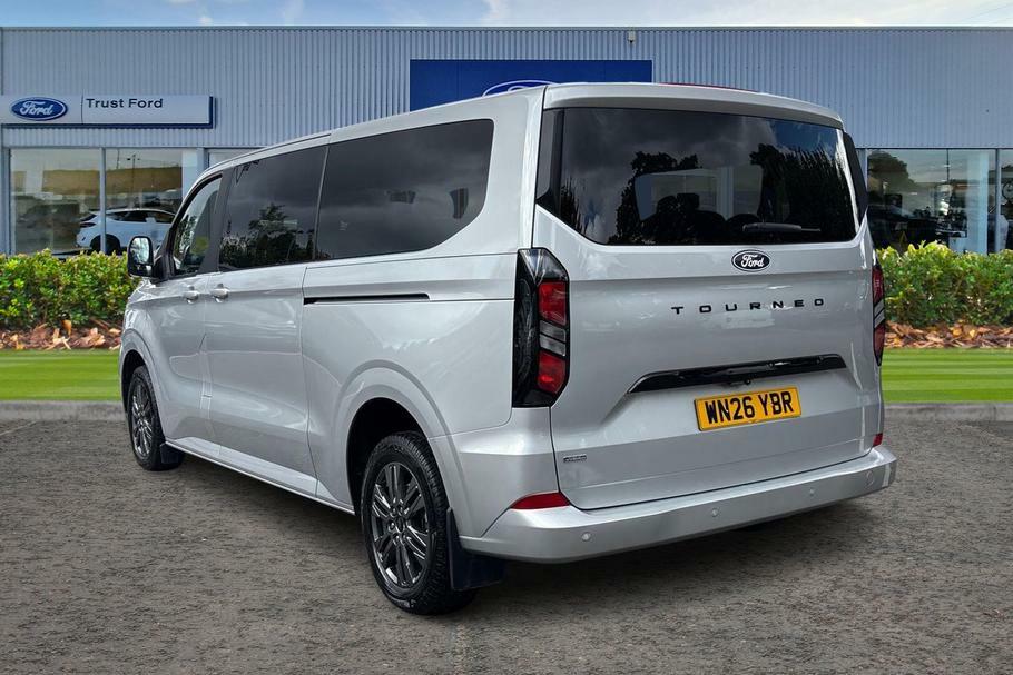Ford Tourneo Custom 340 Titanium L2 Lwb 9 Seat Minibus Fwd 2.5 Ph Silver #2