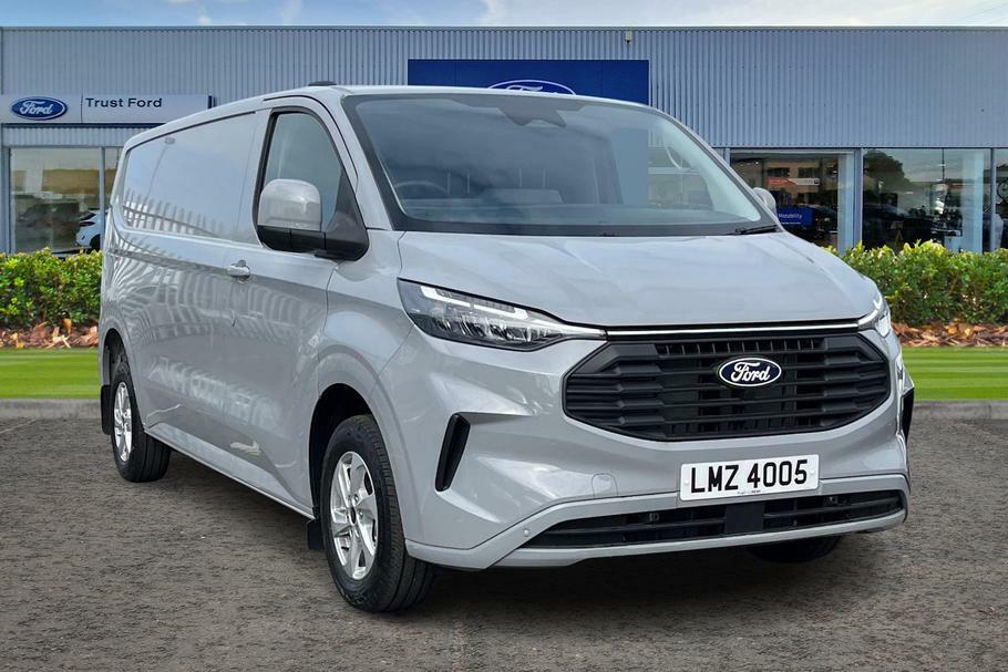 Ford Transit Custom 320 Limited L2 Lwb Fwd 2.0 Ecoblue 136Ps Low Roof Grey