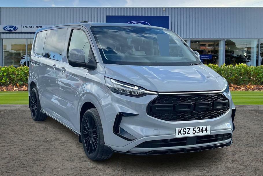 Ford Transit Custom 320 Limited L1 Swb Double Cab In Van 2.0 Ecob Grey