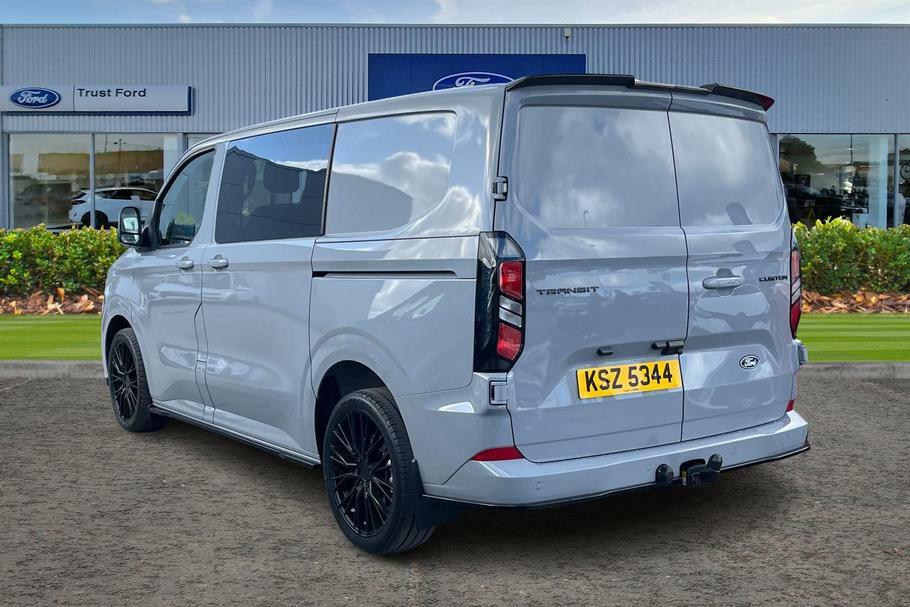 Ford Transit Custom 320 Limited L1 Swb Double Cab In Van 2.0 Ecob Grey #2