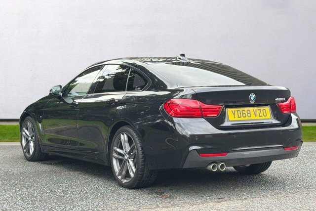 BMW 4 Series Gran Coupe Hatchback Black #9