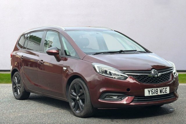 Vauxhall Zafira Tourer Turbo Sri Nav Mpv Red