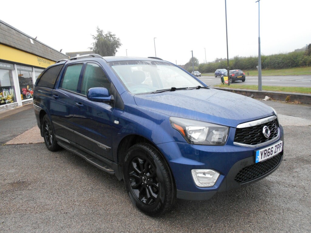 SsangYong Musso Pickup 2.2 D Ex No Vat Canopy Top 201666 Blue #2