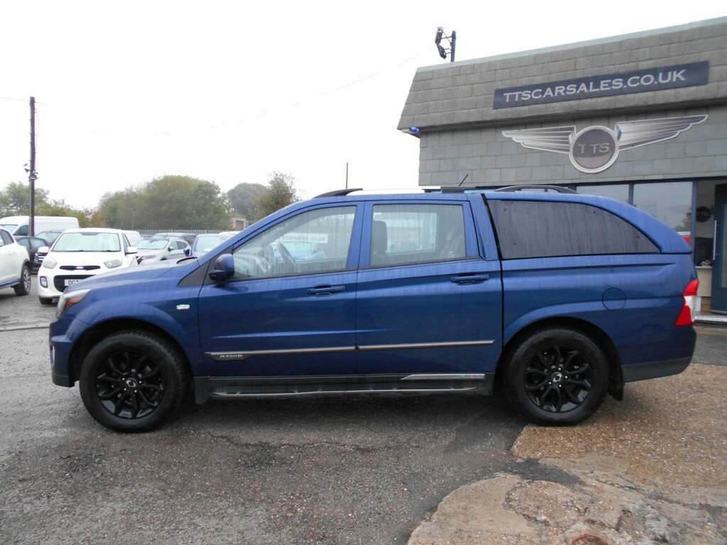 SsangYong Musso Pickup 2.2 D Ex No Vat Canopy Top 201666 Blue #3