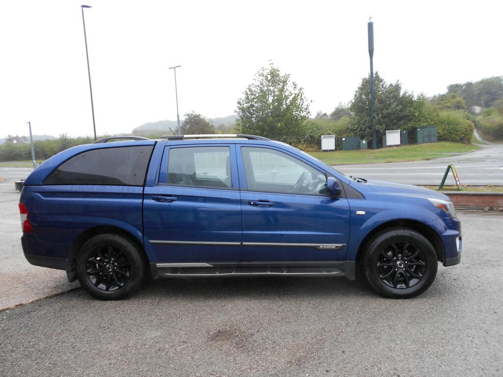 SsangYong Musso Pickup 2.2 D Ex No Vat Canopy Top 201666 Blue #4
