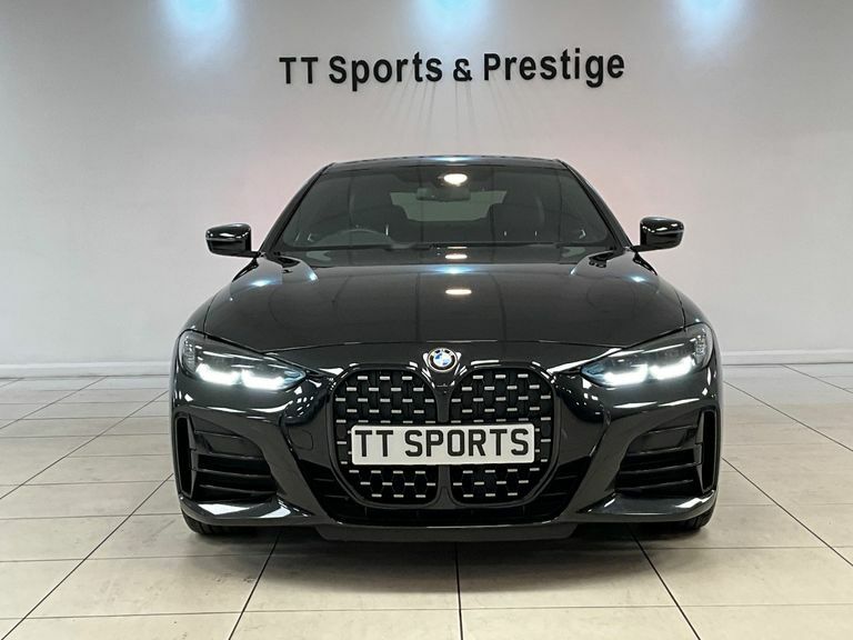 BMW 4 Series 420D M Sport Gran Coupe White #2