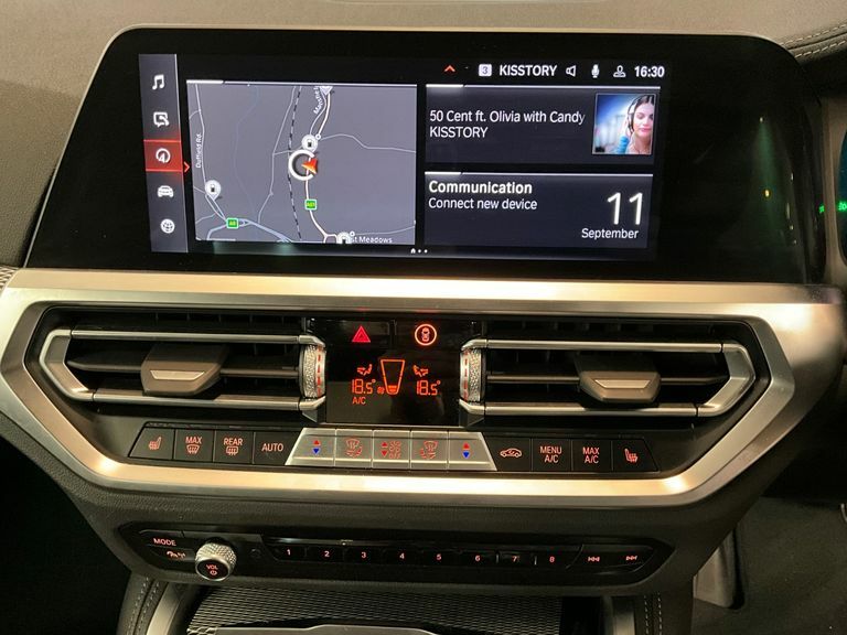 BMW 4 Series 420D M Sport Gran Coupe White #13