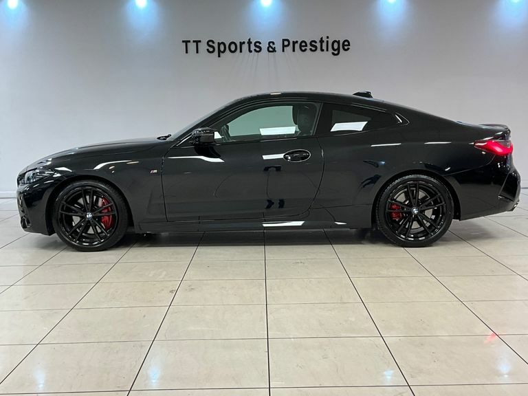 BMW 4 Series 420D M Sport Gran Coupe White #7