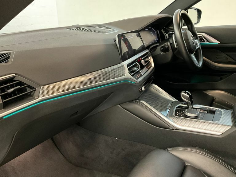 BMW 4 Series 420D M Sport Gran Coupe White #16