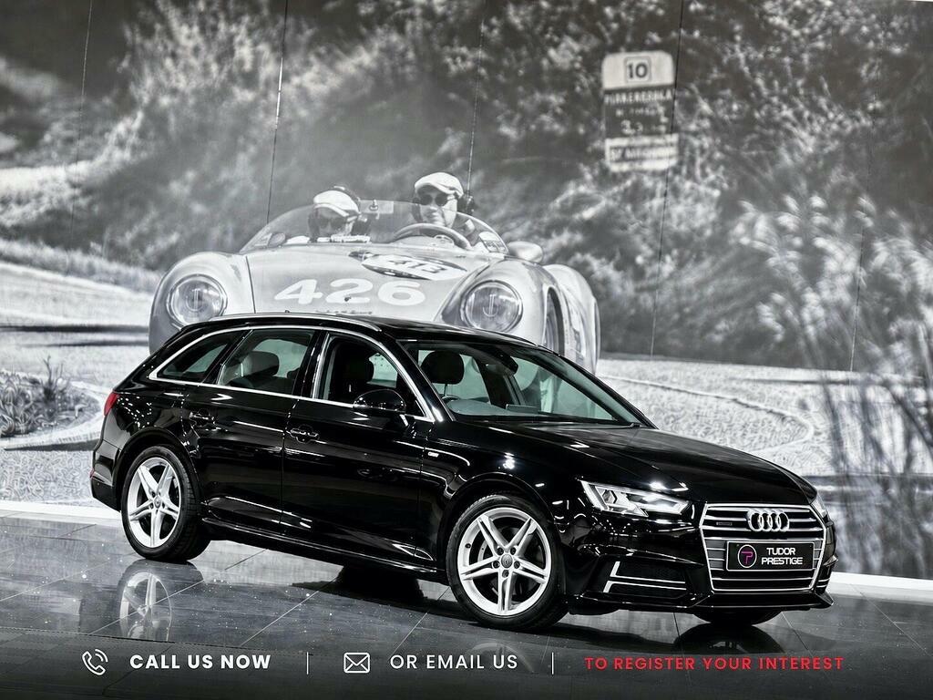 Audi A4 Avant 2.0 Tdi S Line S Tronic Quattro Euro 6 S S Black