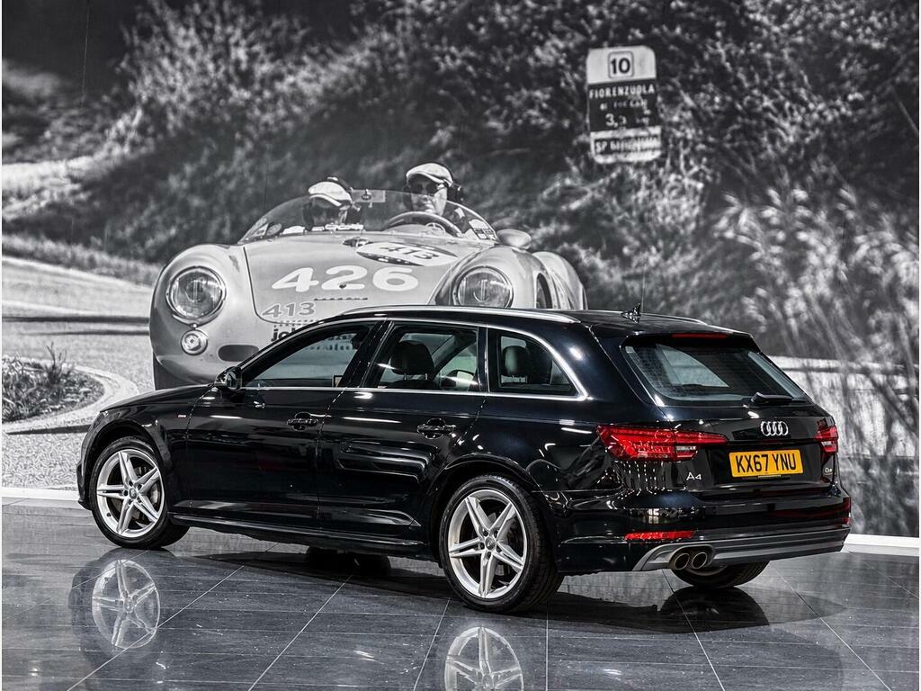 Audi A4 Avant 2.0 Tdi S Line S Tronic Quattro Euro 6 S S Black #3