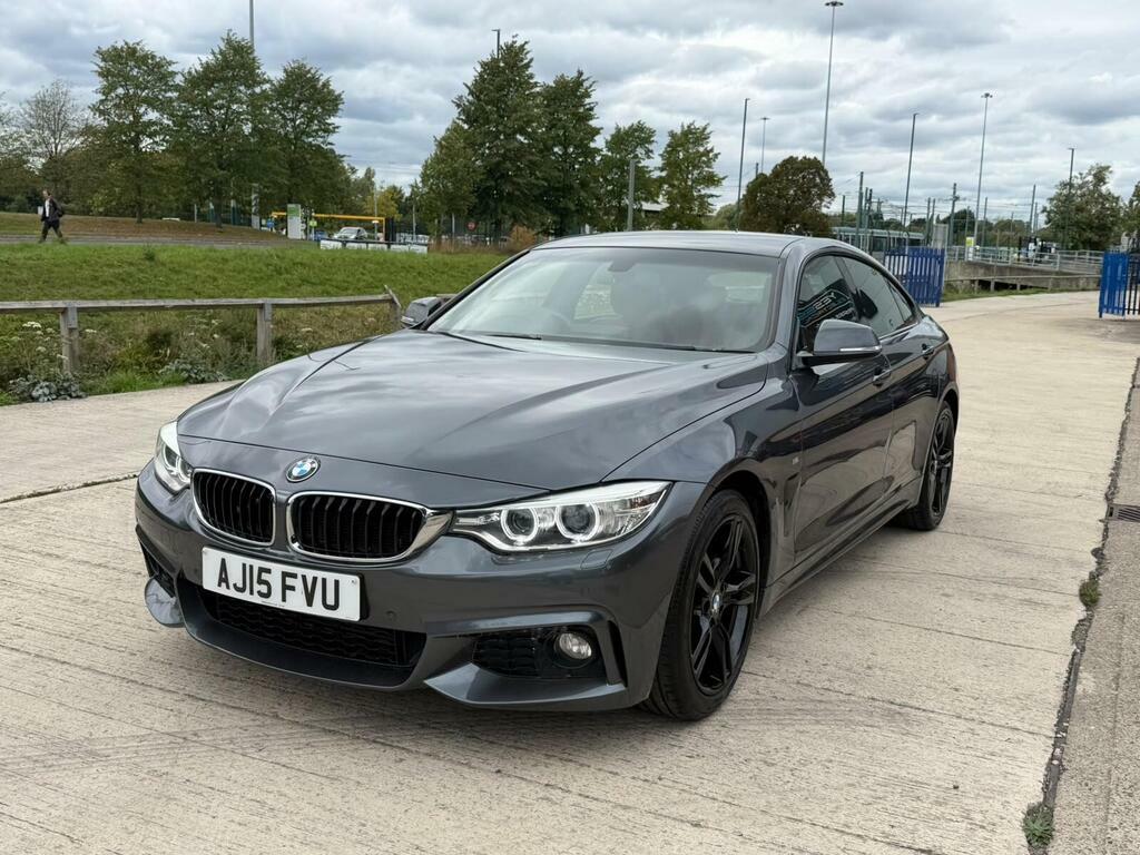 BMW 4 Series Gran Coupe 2.0 420D M Sport Euro 6 S S Grey #4
