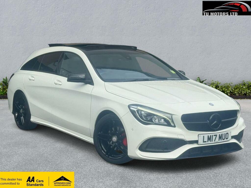 Mercedes-Benz CLA Class 2.1 Cla200d Amg Line Shooting Brake Euro 6 Ss 5 White