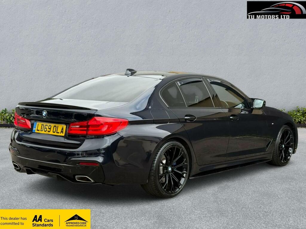 BMW 5 Series 2.0 520D M Sport Euro 6 Ss Black #6