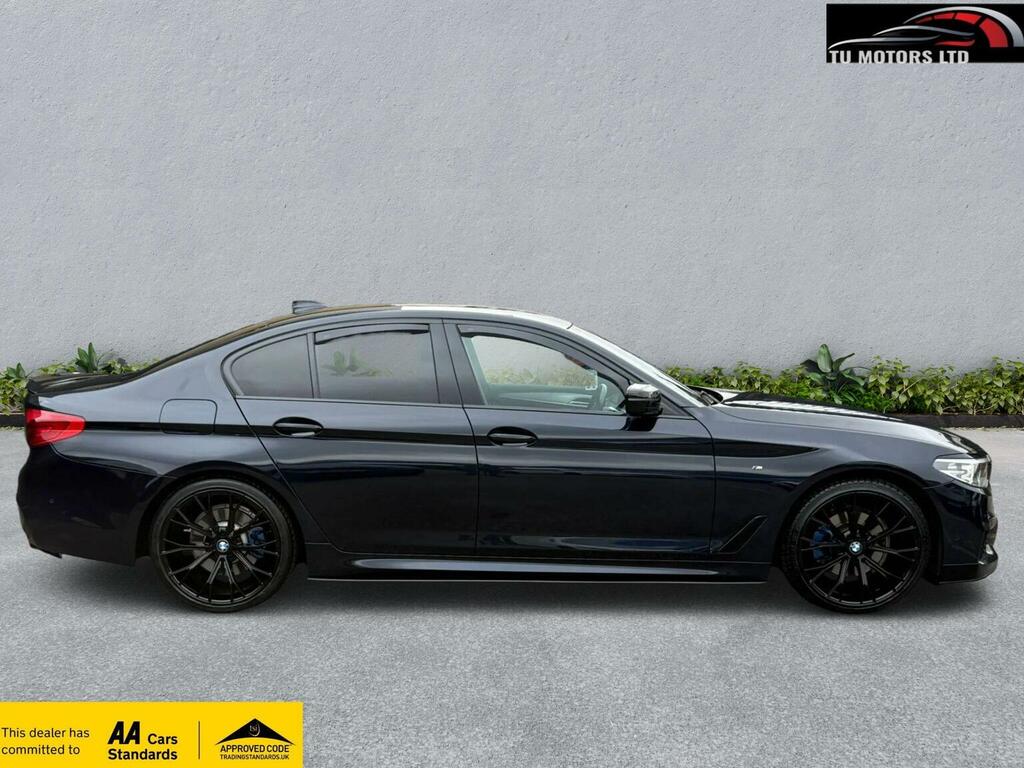 BMW 5 Series 2.0 520D M Sport Euro 6 Ss Black #4