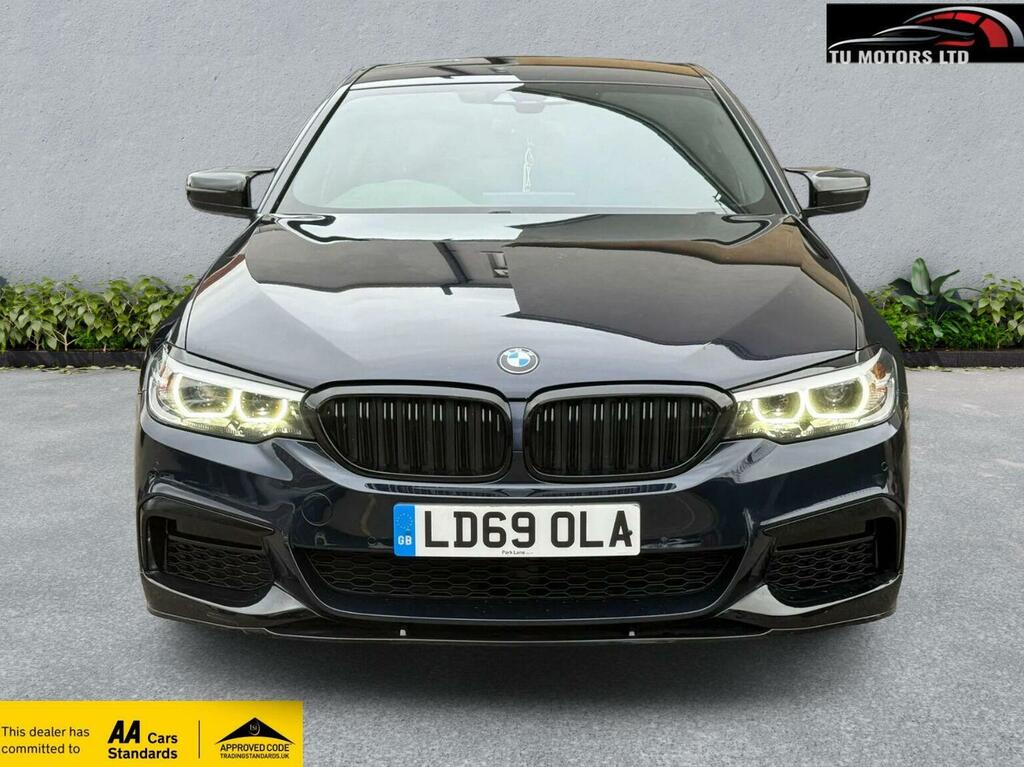 BMW 5 Series 2.0 520D M Sport Euro 6 Ss Black #2
