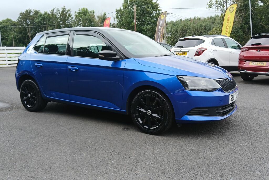 Skoda Fabia Hatchback Blue #31