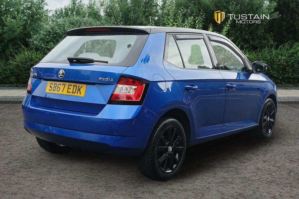 Skoda Fabia Hatchback Blue #7