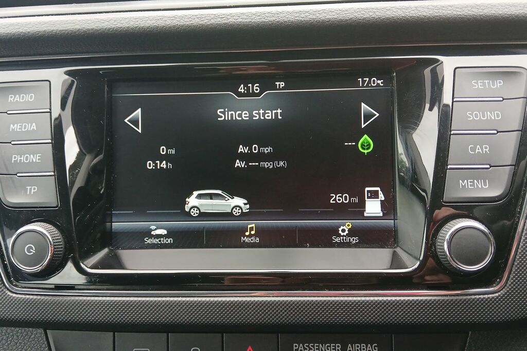Skoda Fabia Hatchback Blue #19