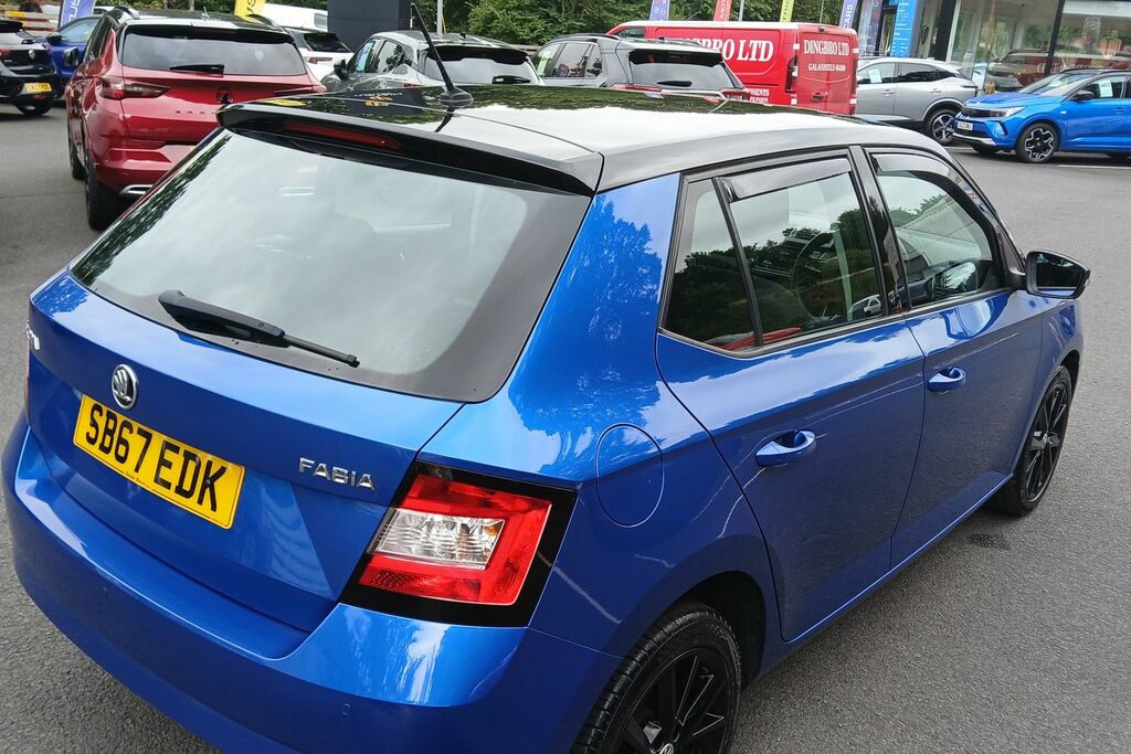 Skoda Fabia Hatchback Blue #38