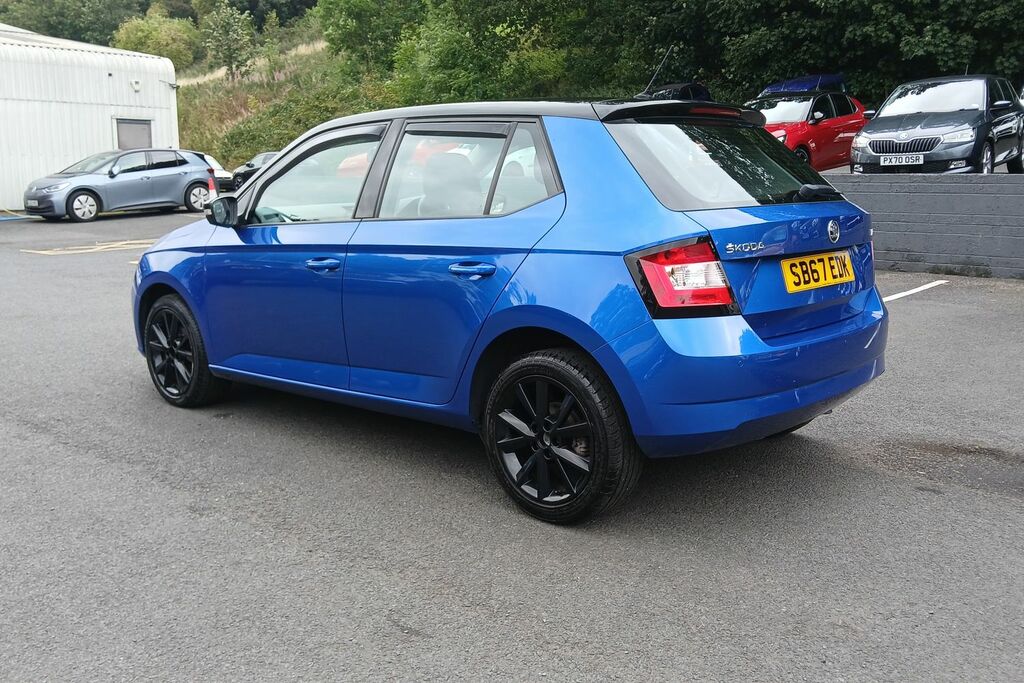 Skoda Fabia Hatchback Blue #34