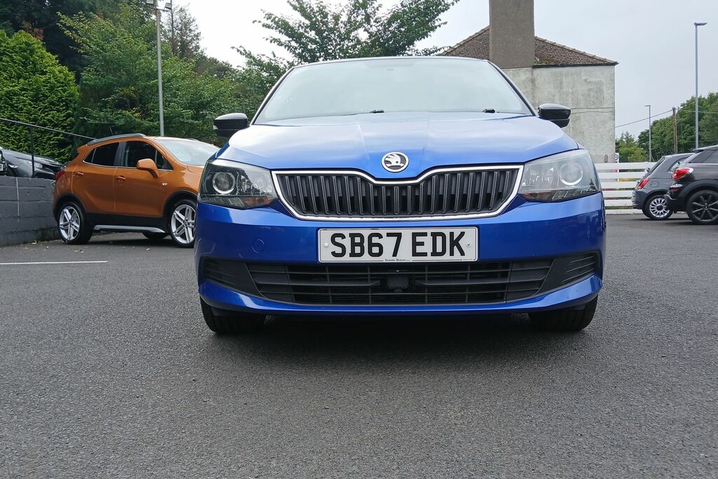 Skoda Fabia Hatchback Blue #39