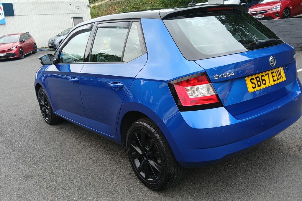 Skoda Fabia Hatchback Blue #35