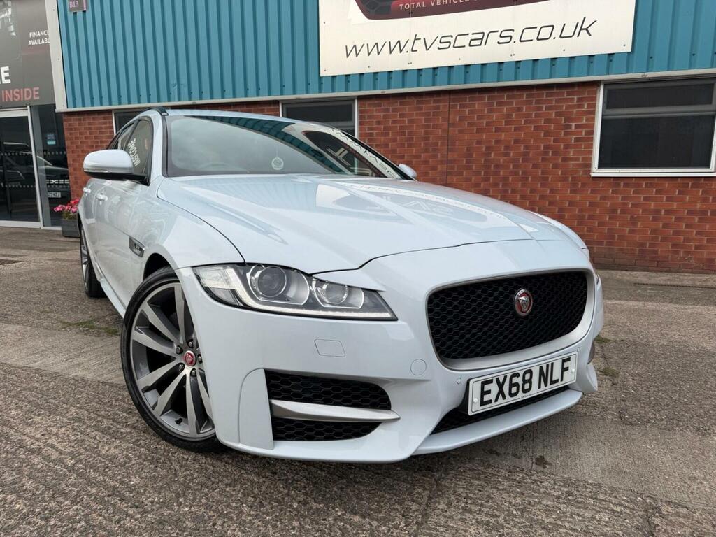 Jaguar XF 2.0D R-sport Sportbrake Euro 6 Ss White #3