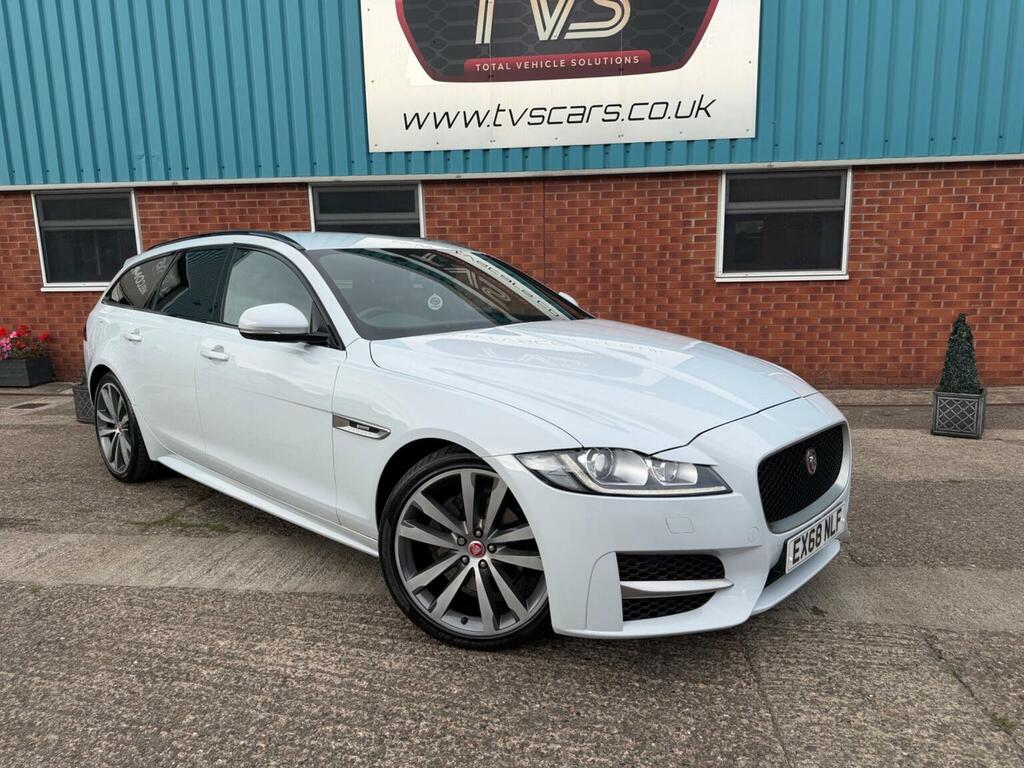 Jaguar XF 2.0D R-sport Sportbrake Euro 6 Ss White #2