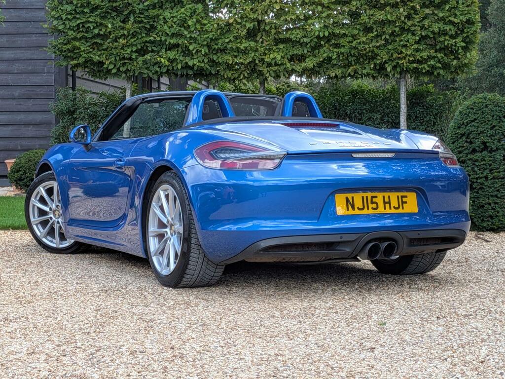 Porsche Boxster 981 S Blue #2