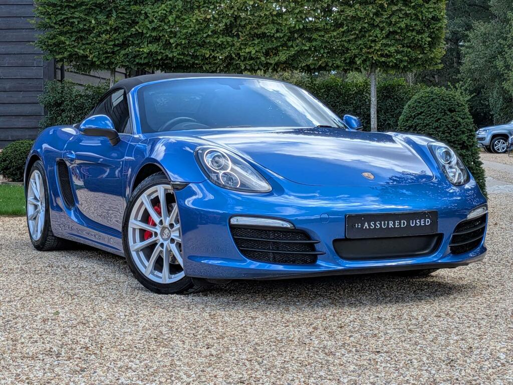 Porsche Boxster 981 S Blue