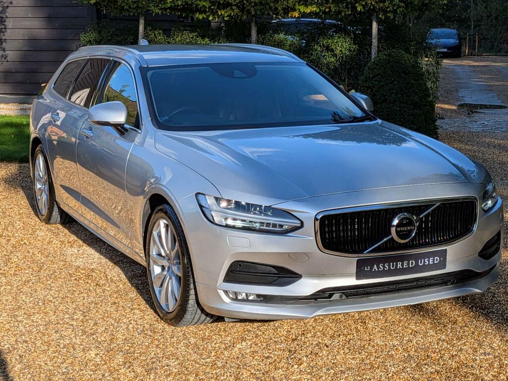 Volvo V90 2.0 D4 Momentum Pro Euro 6 Ss Silver #3