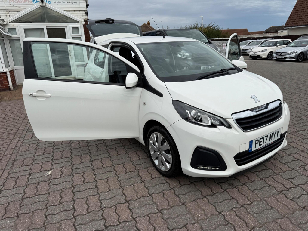 Peugeot 108 1.0 Active Euro 6 White #5