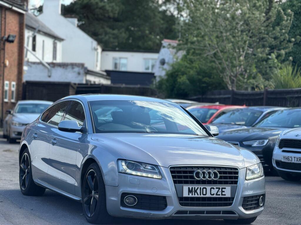 Audi A5 2.0 Tfsi S Line Sportback Euro 5 Ss Silver
