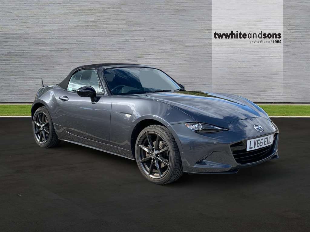 Mazda MX-5 Convertible 2.0I Sport Tech Roadster Euro 5 2 White #3