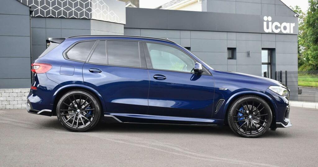 BMW X5 3.0 45E 24Kwh M Sport Xdrive Euro 6 Ss Blue #4