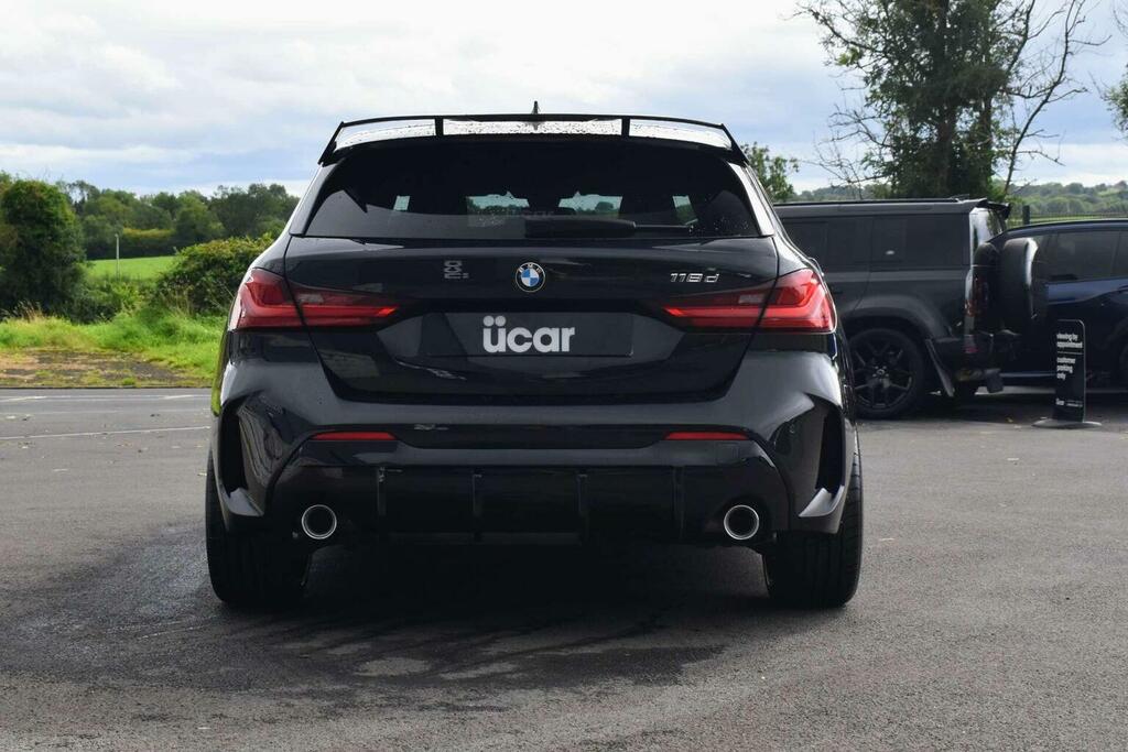 BMW 1 Series Hatchback 2.0 118D M Sport Euro 6 Ss Black #6