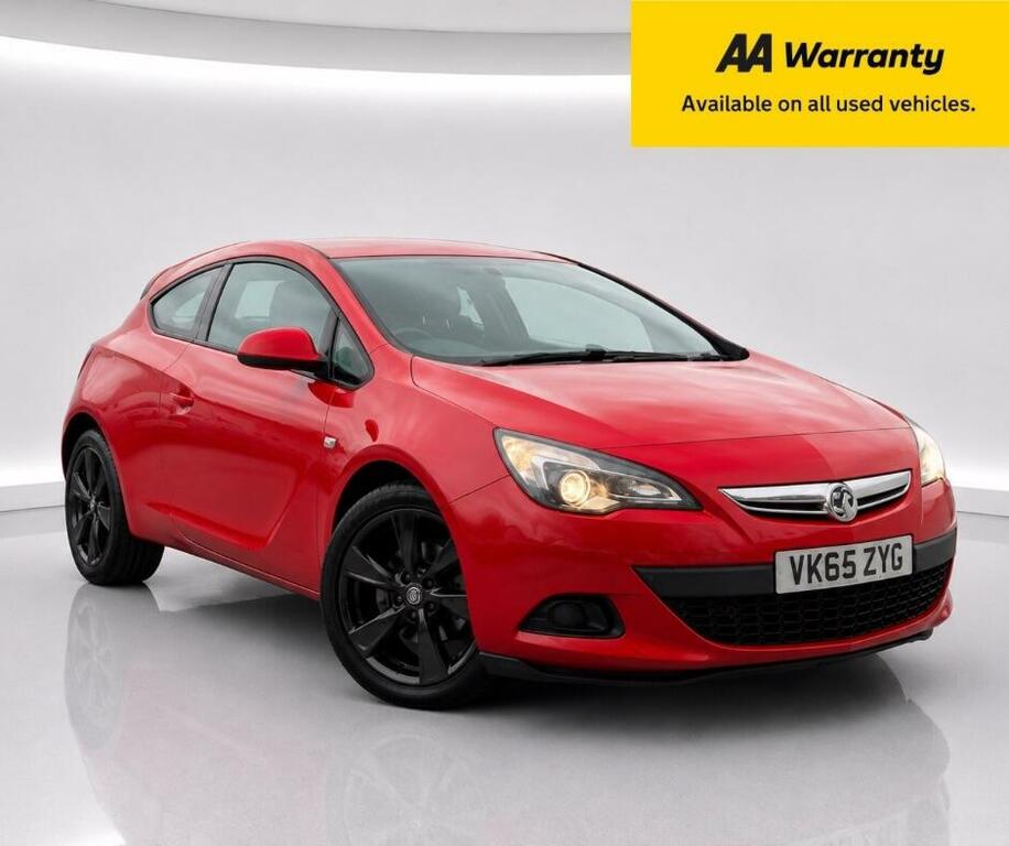 Vauxhall Astra GTC 1.4T 16V Sport Euro 5 Ss Red