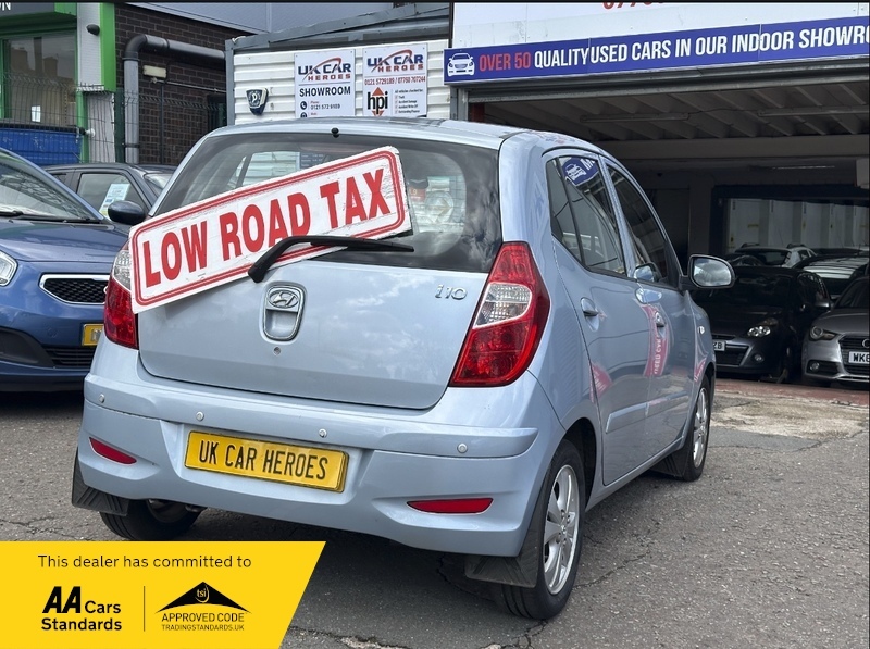 Hyundai I10 20 Tax Active 1.2 Silver #4