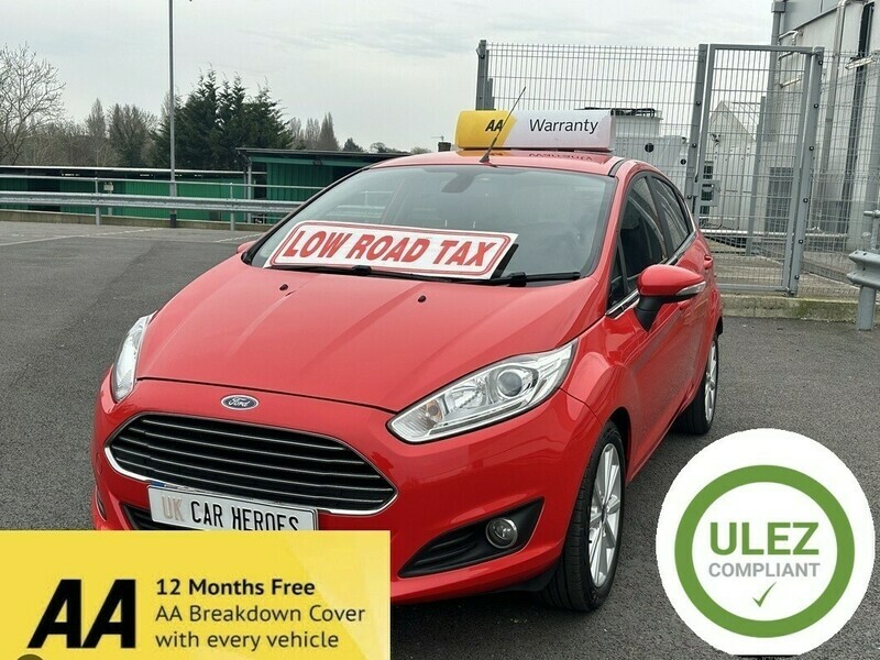 Ford Fiesta 0 Tax Titanium 1.0 Red
