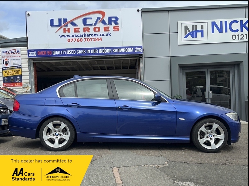 BMW 3 Series Blue #5