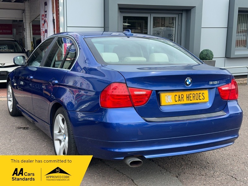 BMW 3 Series Blue #9
