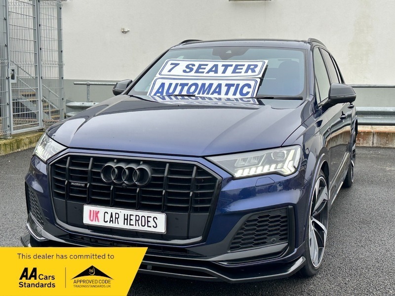 Audi Q7 7 Seater 3.0 Blue