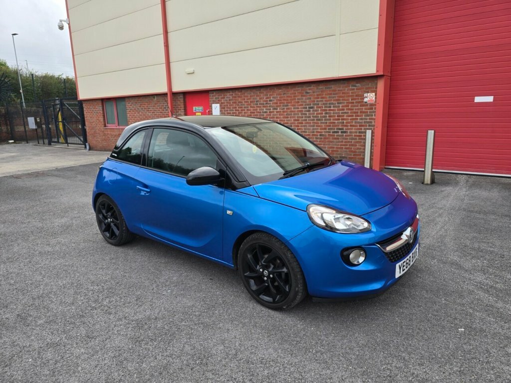 Vauxhall Adam 1.2L Energised YE68BXR Blue #5