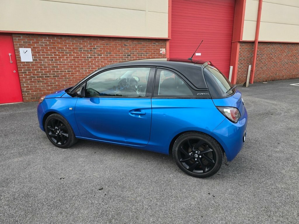 Vauxhall Adam 1.2L Energised YE68BXR Blue #3